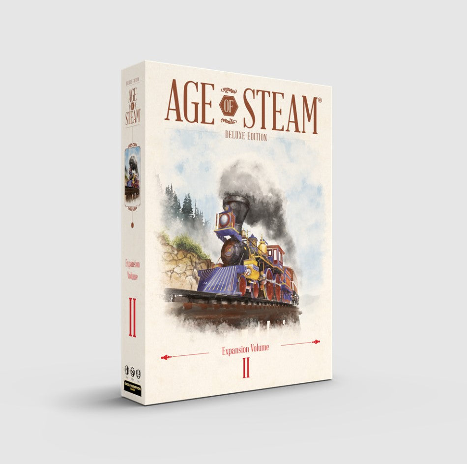 age of steam deluxe jogo de tabuleiro